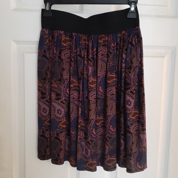 Vintage Handmade Paisley Skirt Size Small - Picture 10 of 10